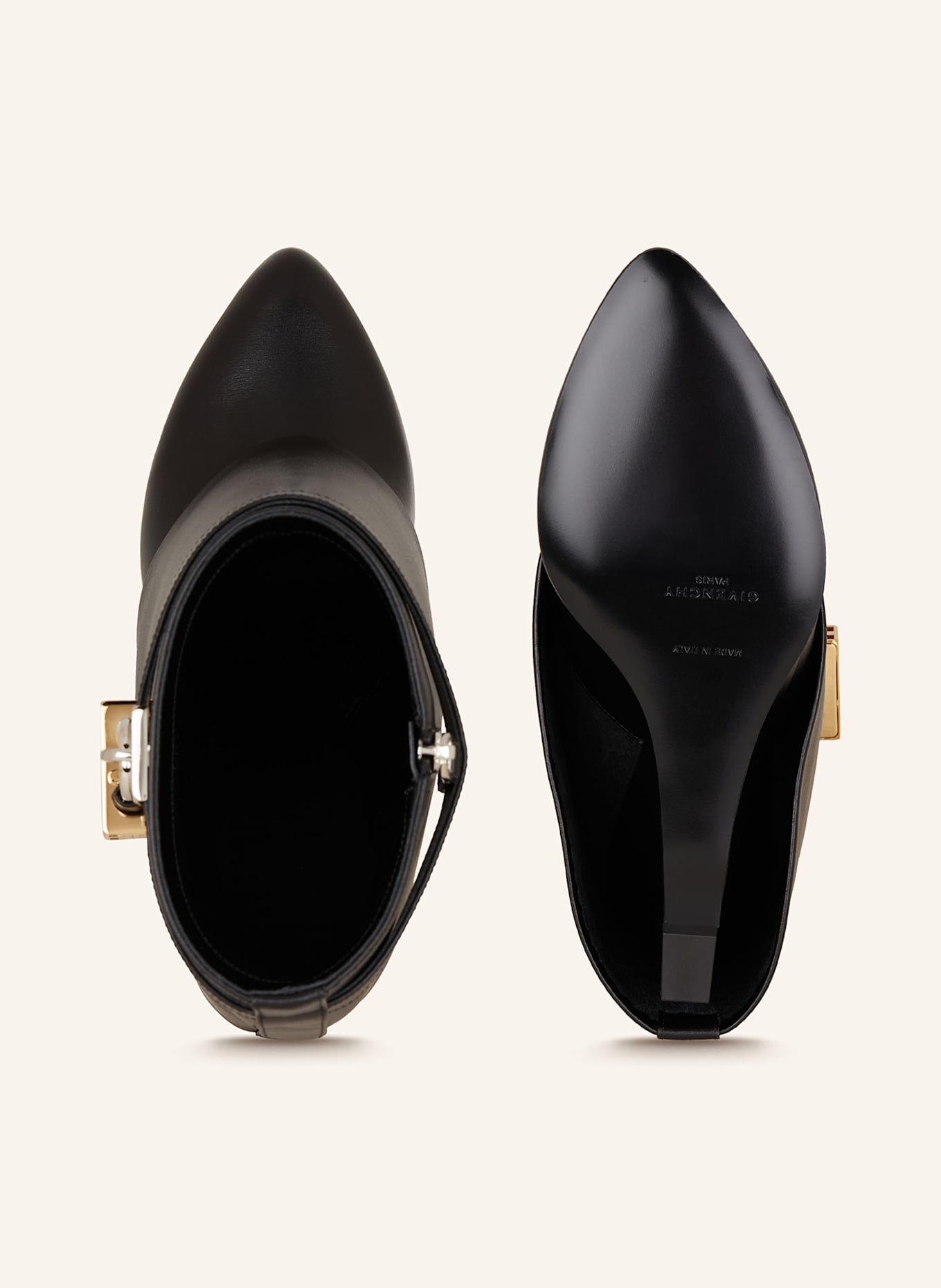 GIVENCHY Ankle boots SHARK LOCK: BLACK