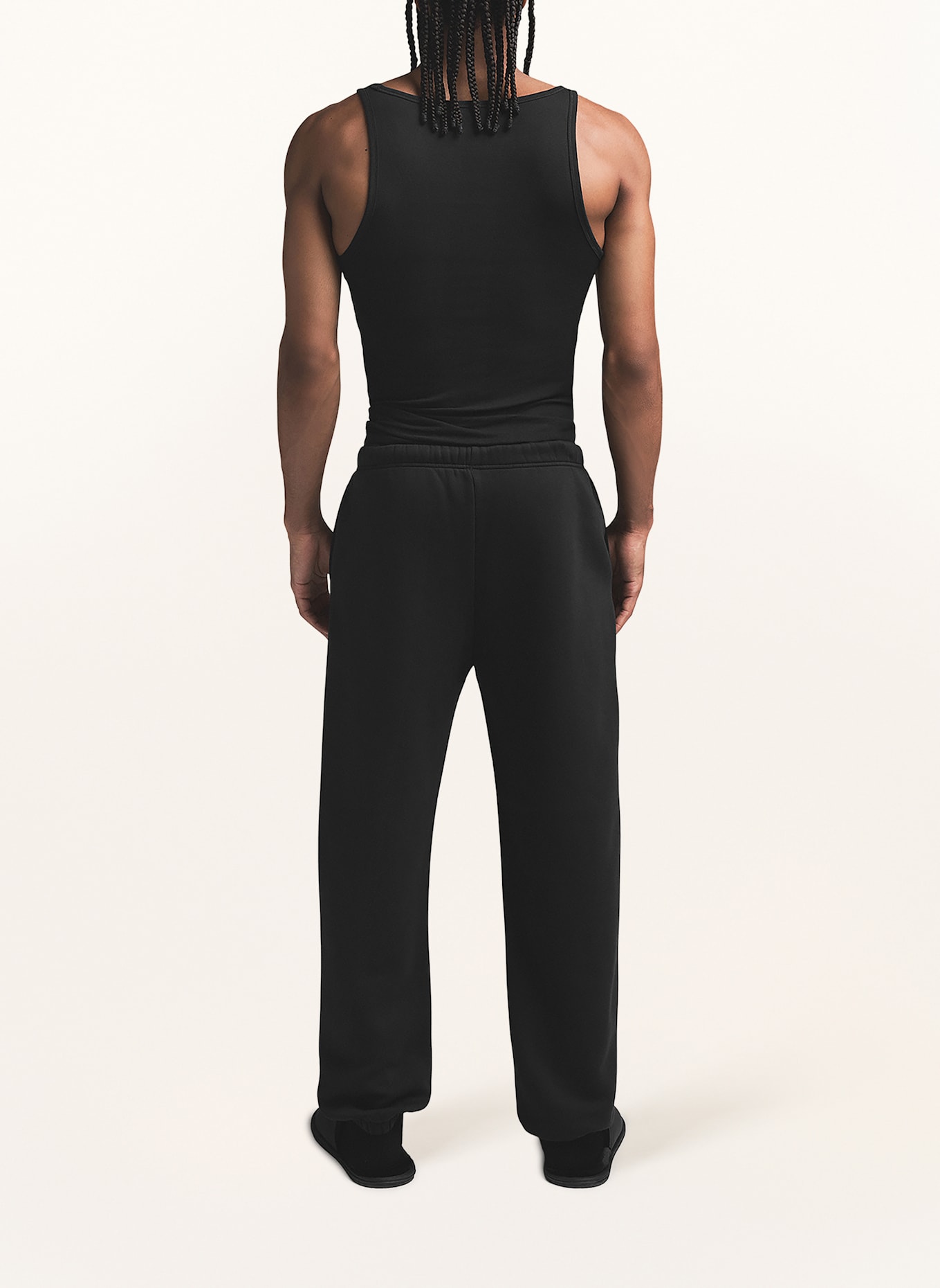 SKIMS Lounge-Sweatpants FLEECE-LOUNGE: WASHED ONYX