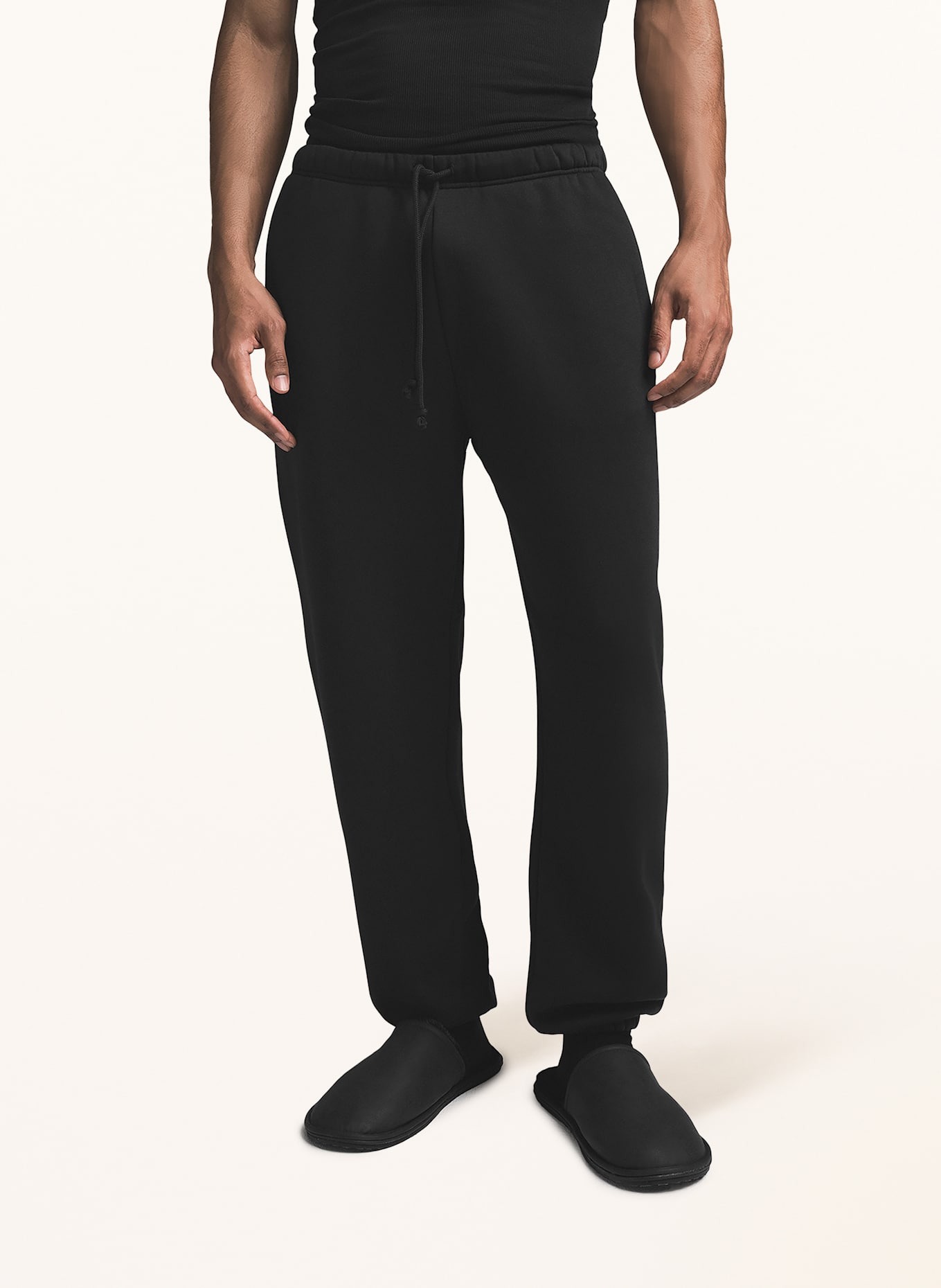 SKIMS Lounge-Sweatpants FLEECE-LOUNGE: WASHED ONYX