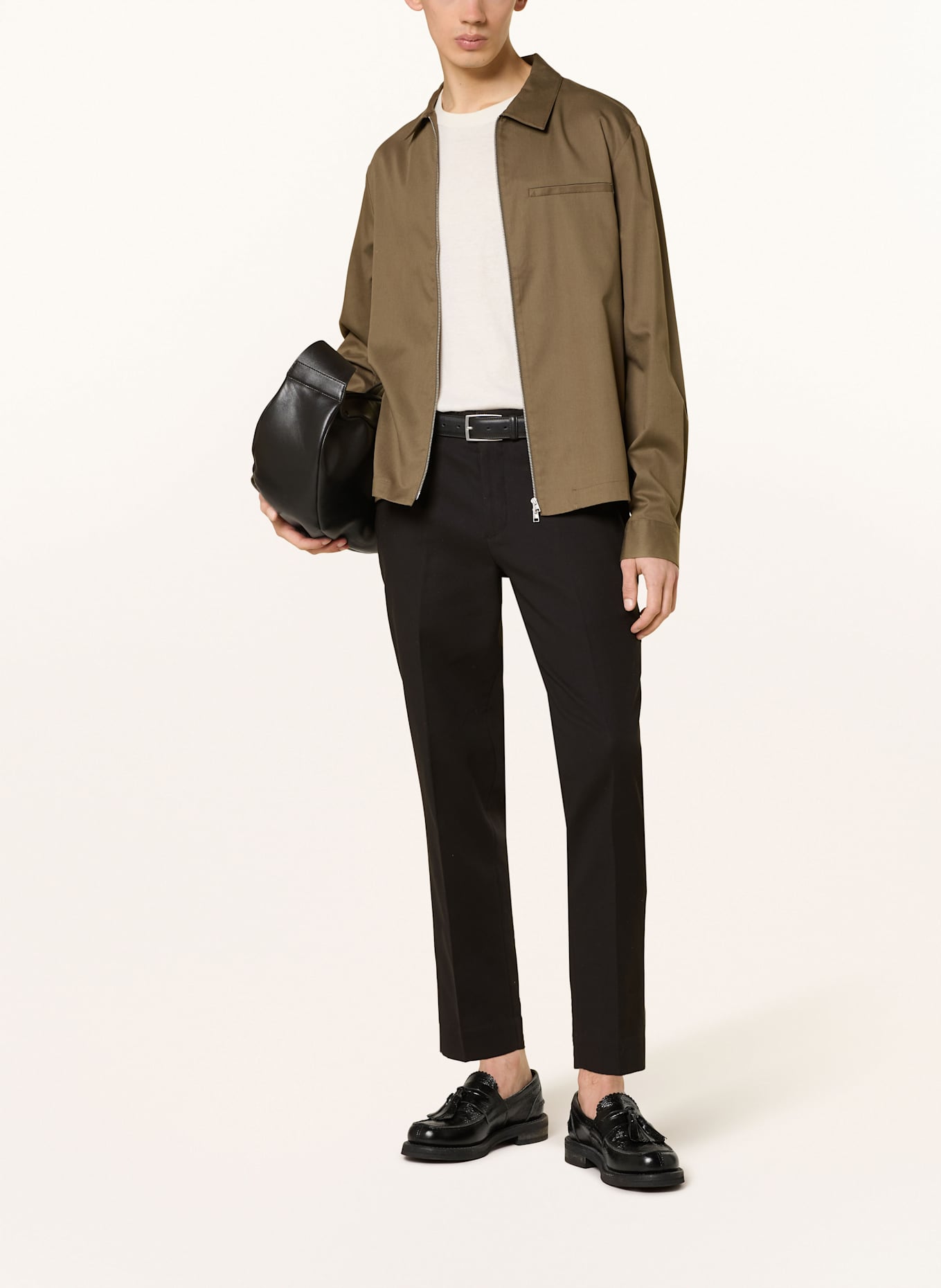 COS Chinos slim fit: BLACK