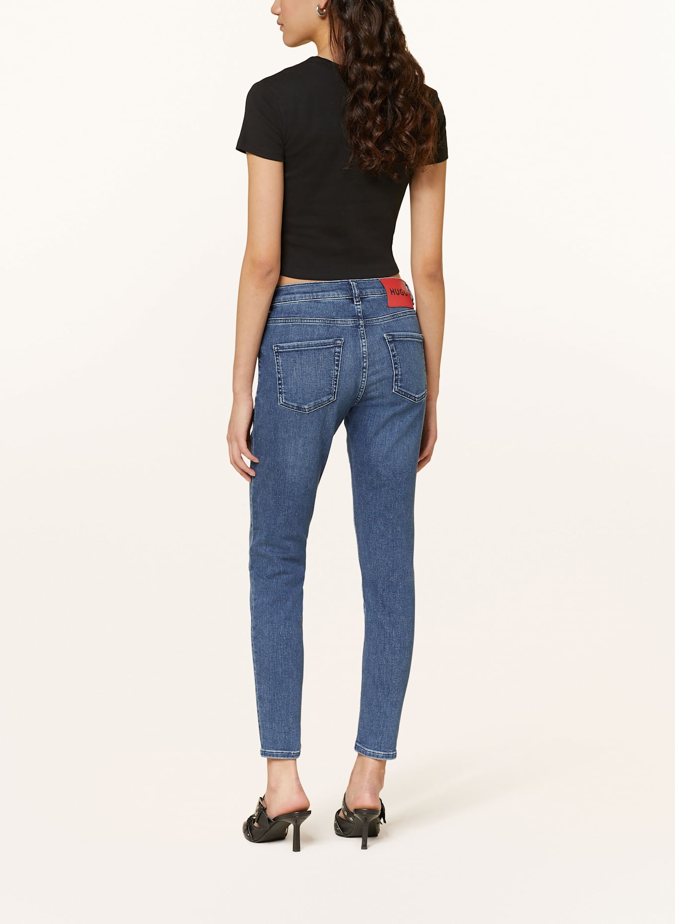 HUGO Skinny jeans: 432 BRIGHT BLUE
