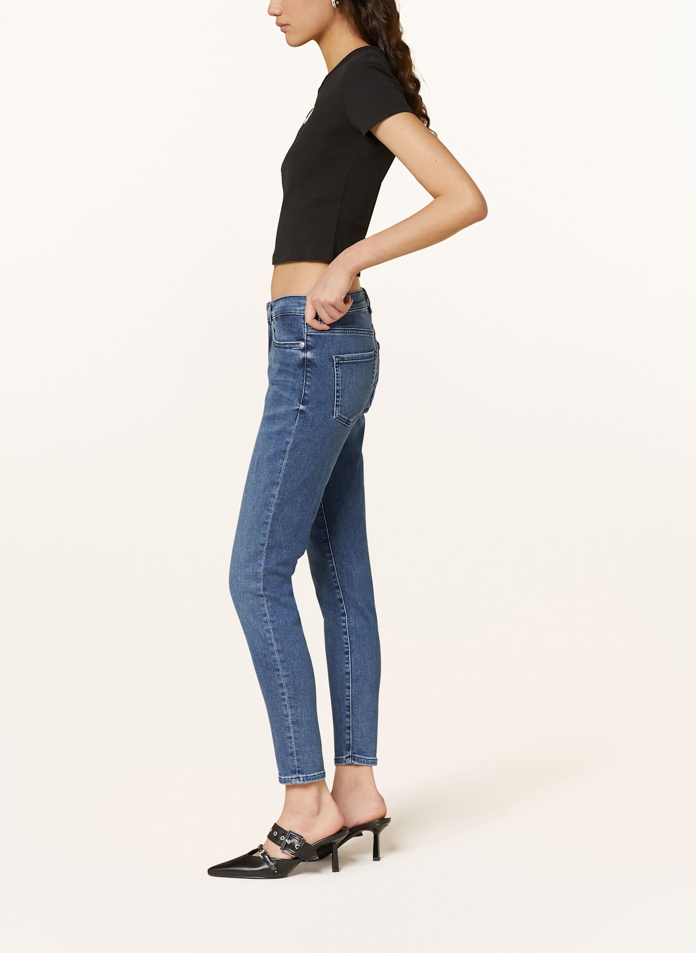 HUGO Skinny jeans: 432 BRIGHT BLUE