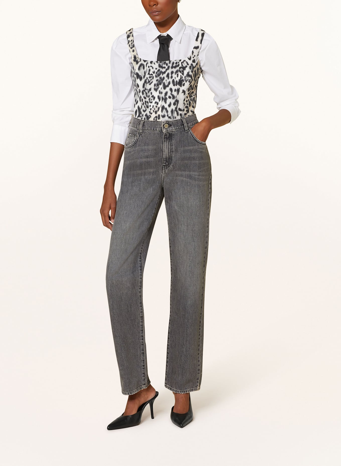 RIANI Straight jeans: 923 Federica Tosi sleeveless knit dress