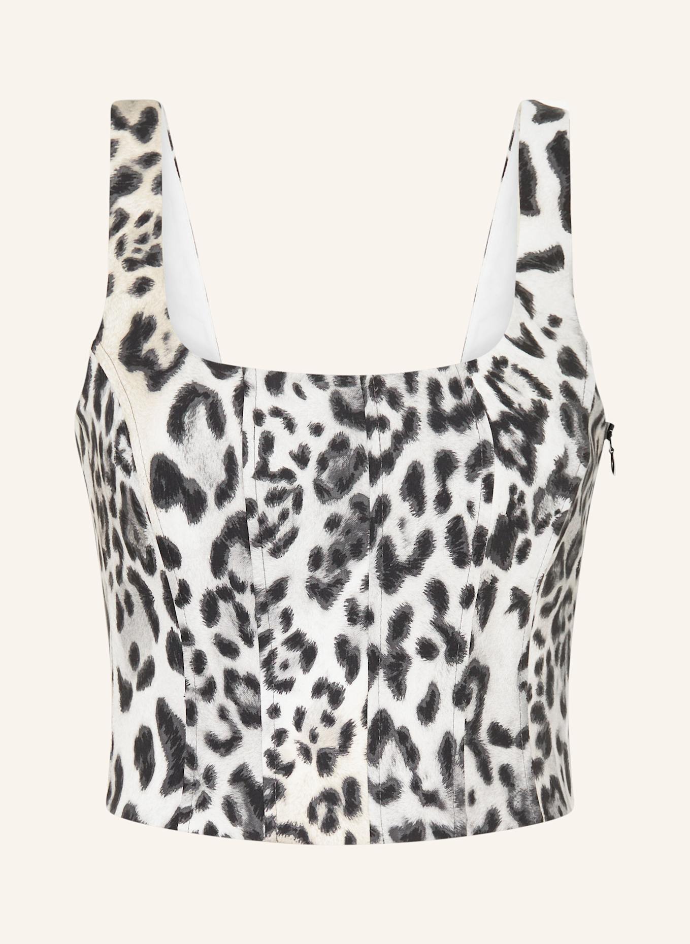 RIANI Top: CZIEMNOSZARY / CZARNY / JASNOCZARY