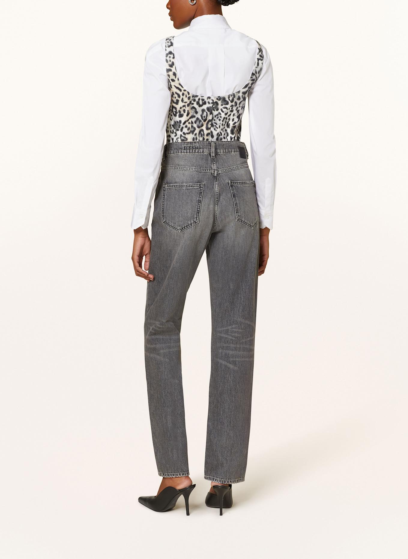 RIANI Top: CZIEMNOSZARY / CZARNY / JASNOCZARY