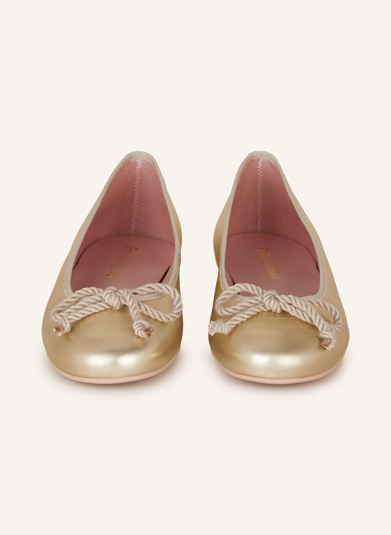 Pretty Ballerinas Baleriny AMI: ZŁOTY