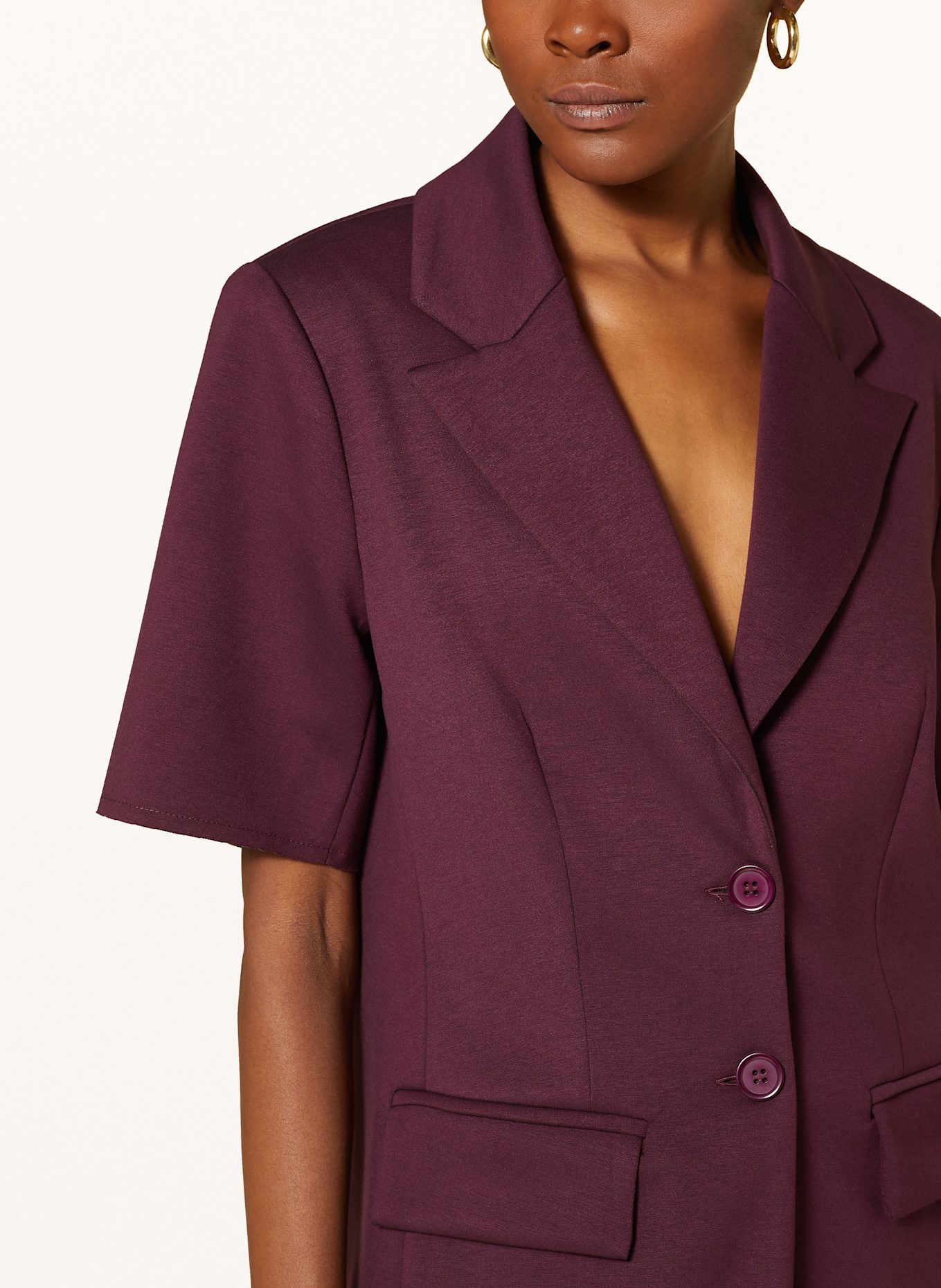 RIANI Blazer: DUNKELLILA