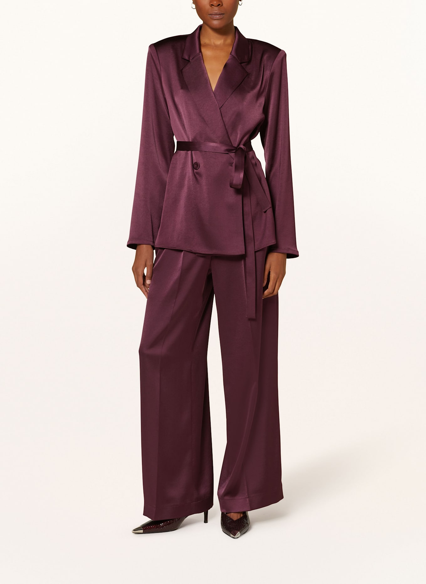 RIANI Blazer: DUNKELLILA