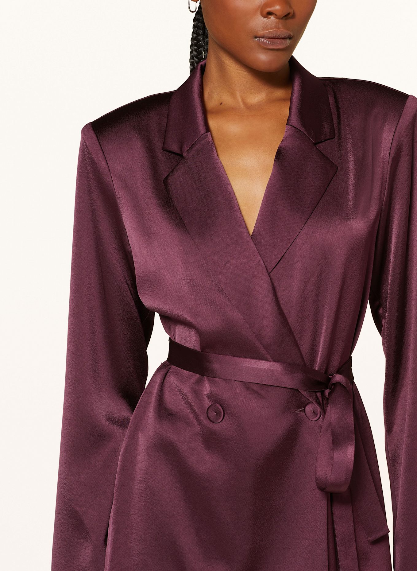 RIANI Blazer: DUNKELLILA