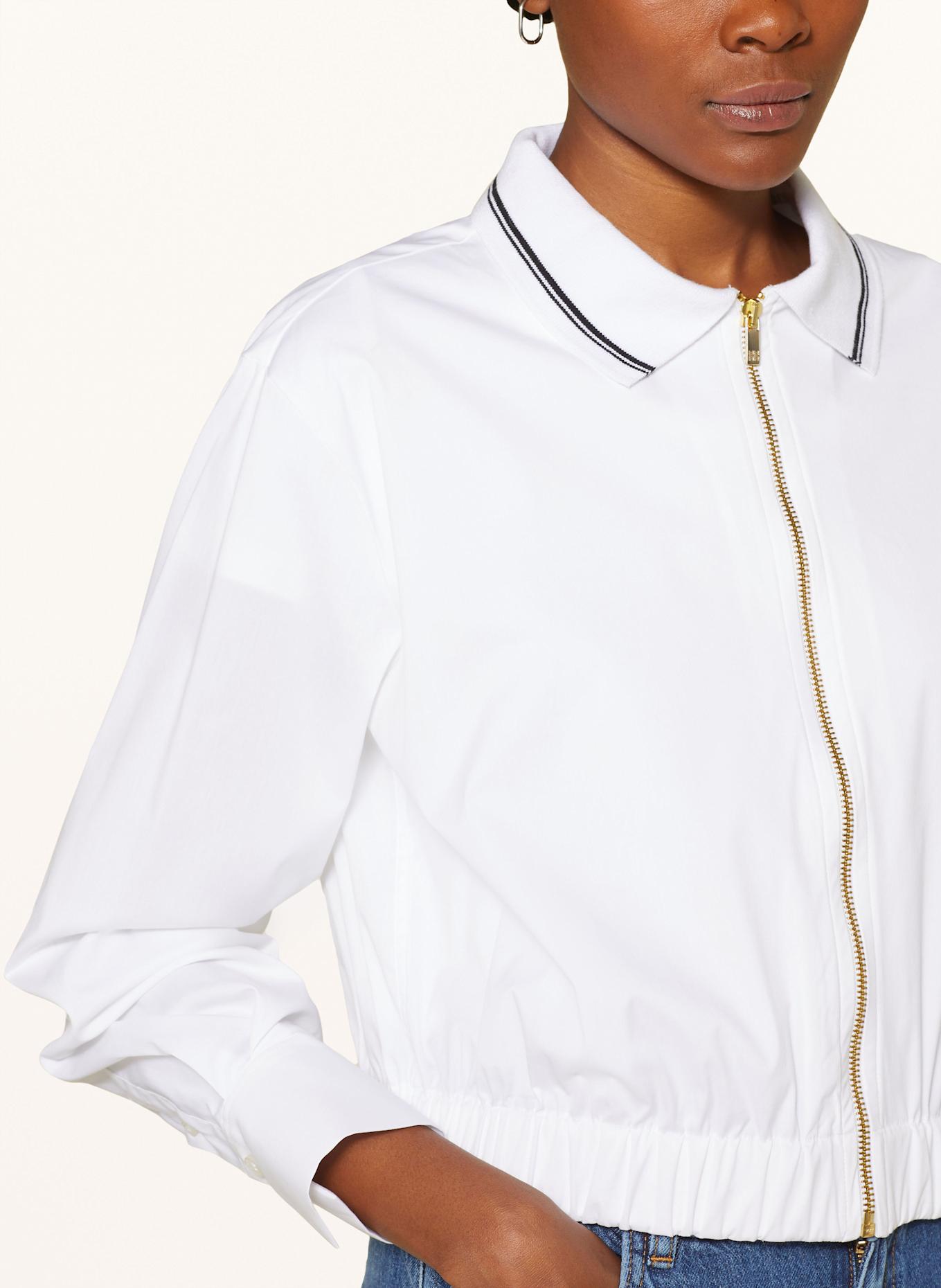 RIANI Cropped-Bluse: WEISS