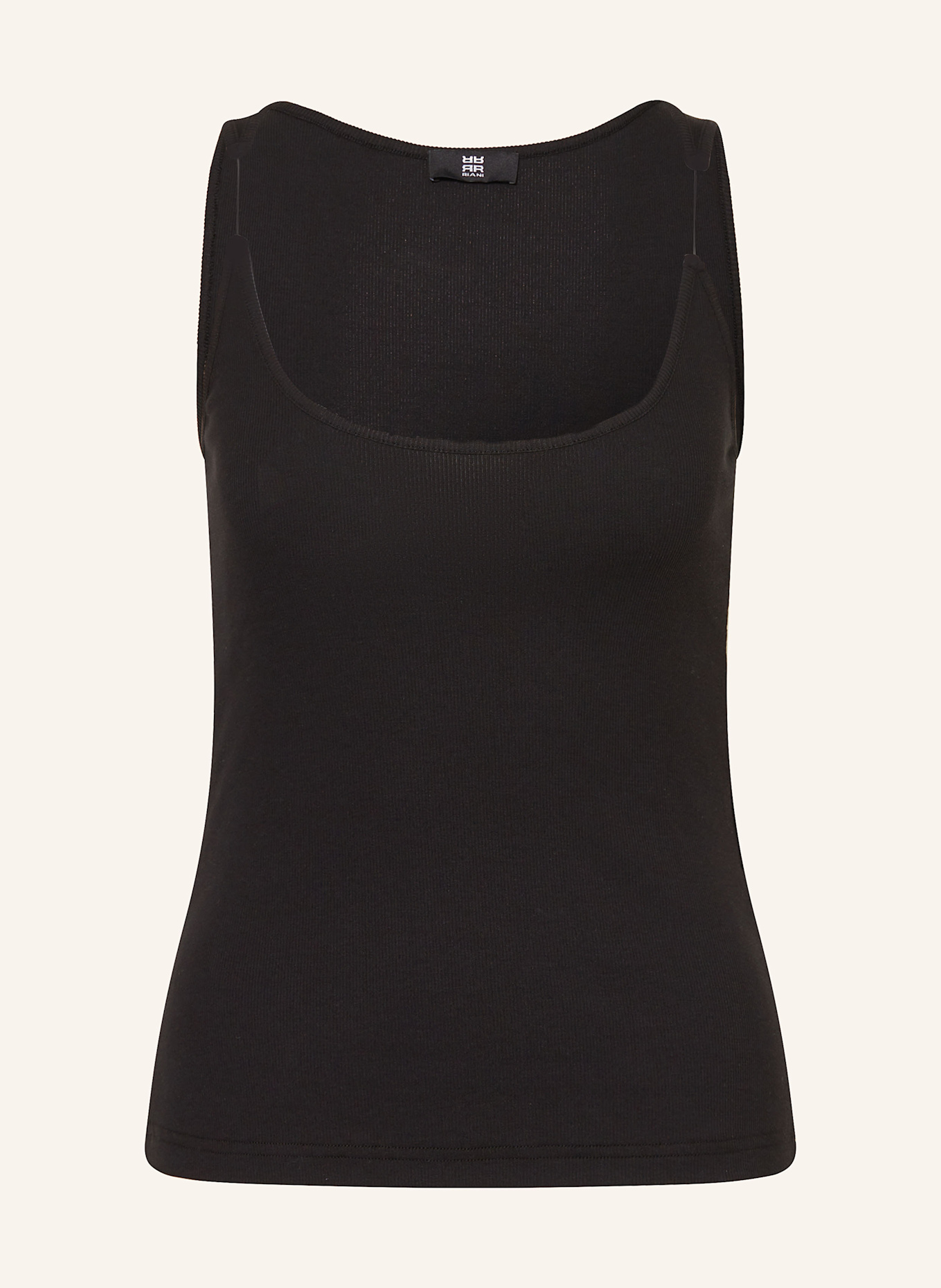 RIANI Top: SCHWARZ