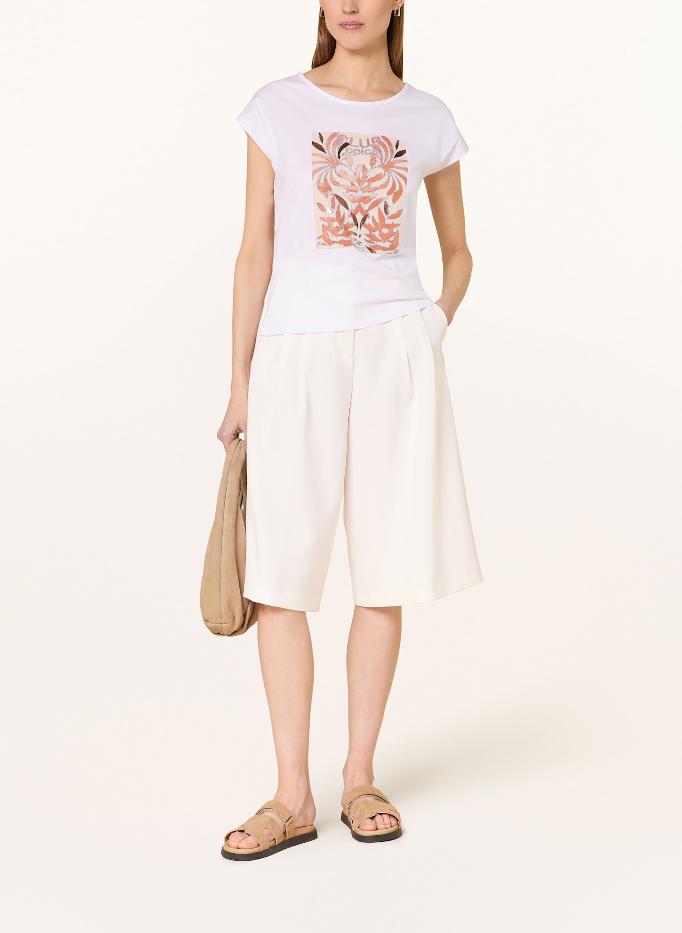 MORE & MORE T-shirt: WHITE