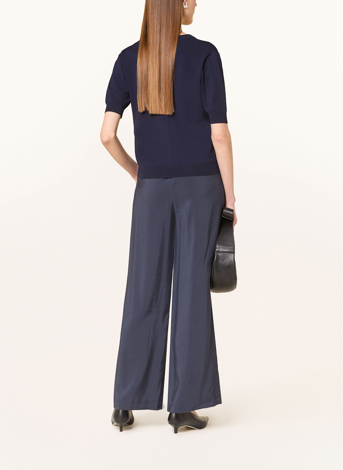 MORE & MORE Strickjacke: DUNKELBLAU