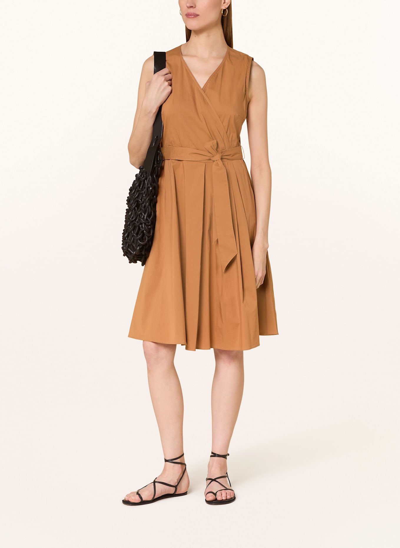 MORE & MORE Sukienka w stylu kopertowym: BRĄZOWY