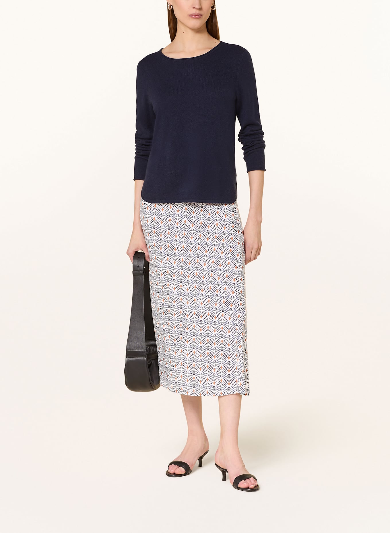 MORE & MORE Rock: WEISS / DUNKELBLAU / COGNAC