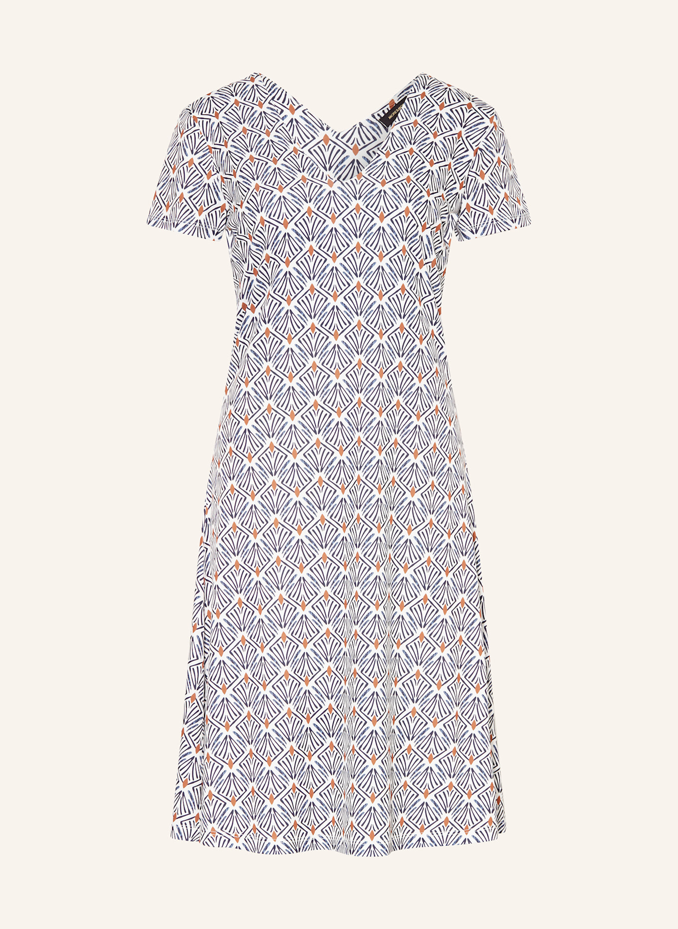 MORE & MORE Sukienka: BIAŁY / GRANATOWY / KONIAKOWY