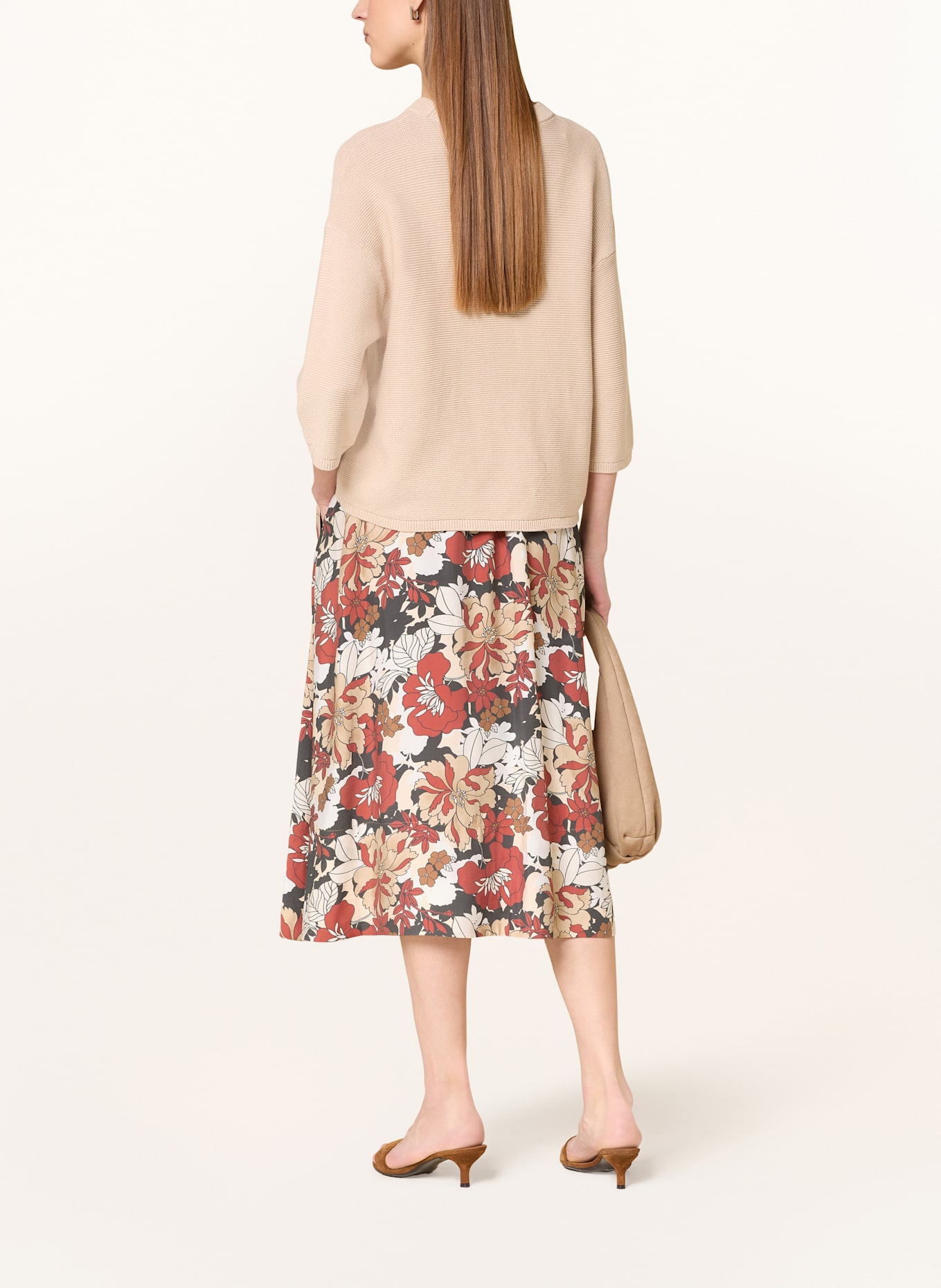 MORE Rock: DUNKELORANGE / CREME / DUNKELGRAU