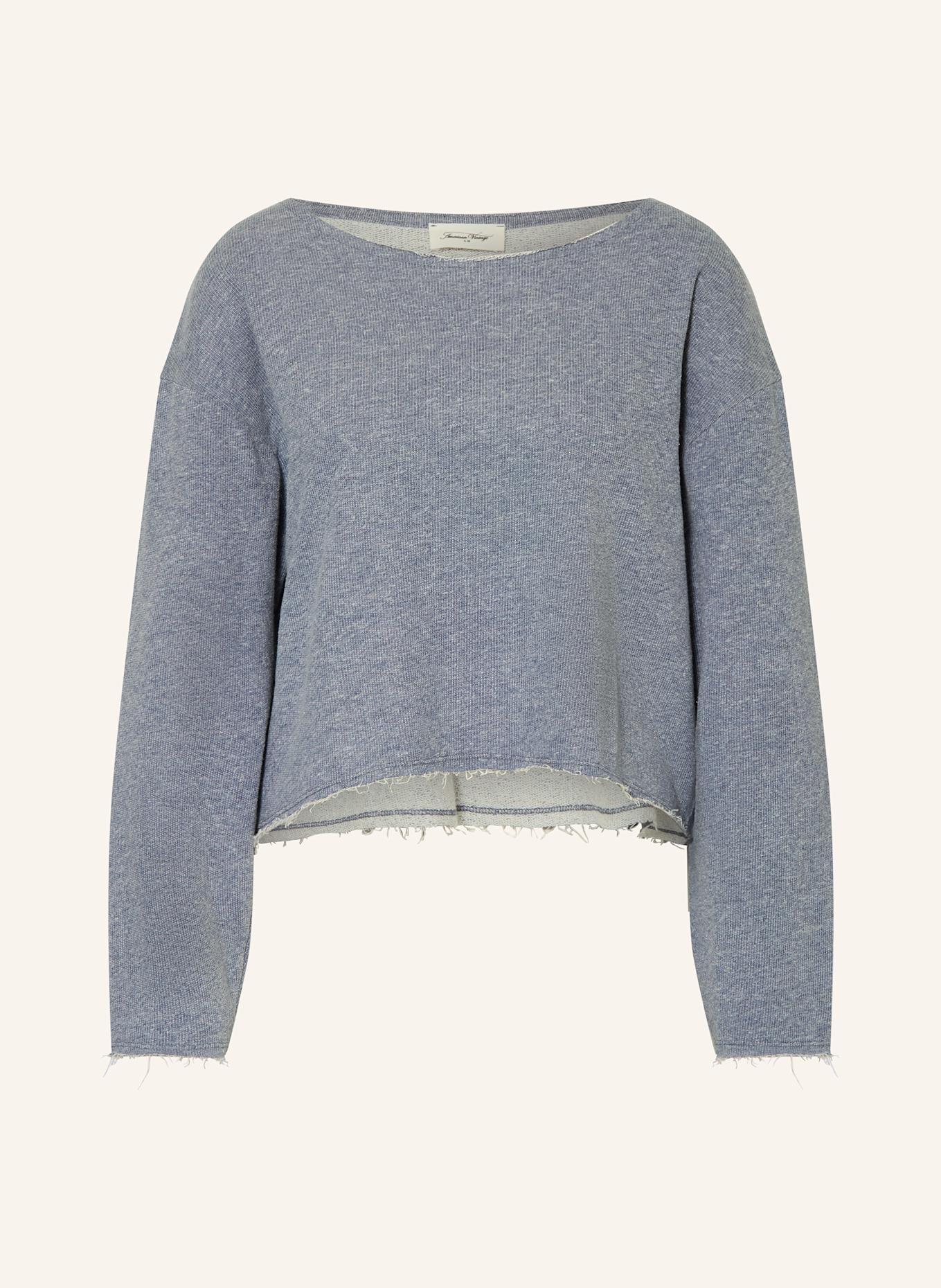 American Vintage Sweatshirt OFYBOW: BLAUGRAU