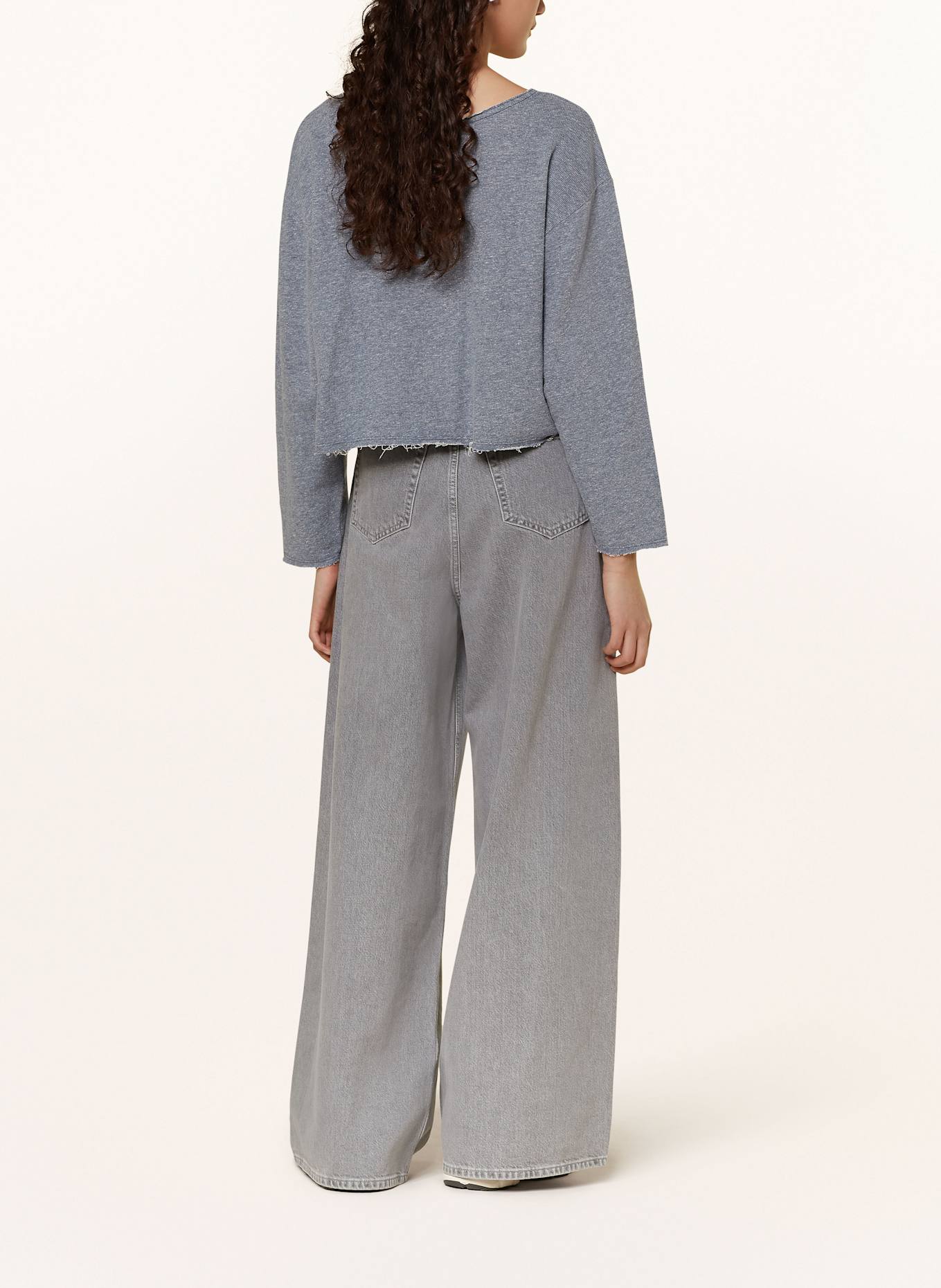 American Vintage Sweatshirt OFYBOW: BLAUGRAU