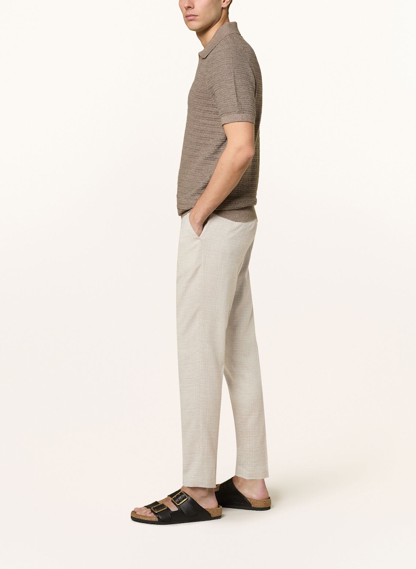 CINQUE Chino CIBEPPE Extra Slim Fit: HELLBRAUN