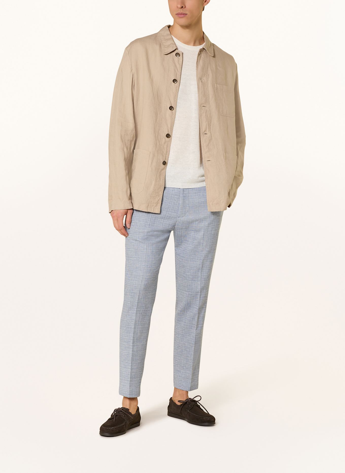 CINQUE Chino CIBEPPE Extra Slim Fit: HELLBLAU