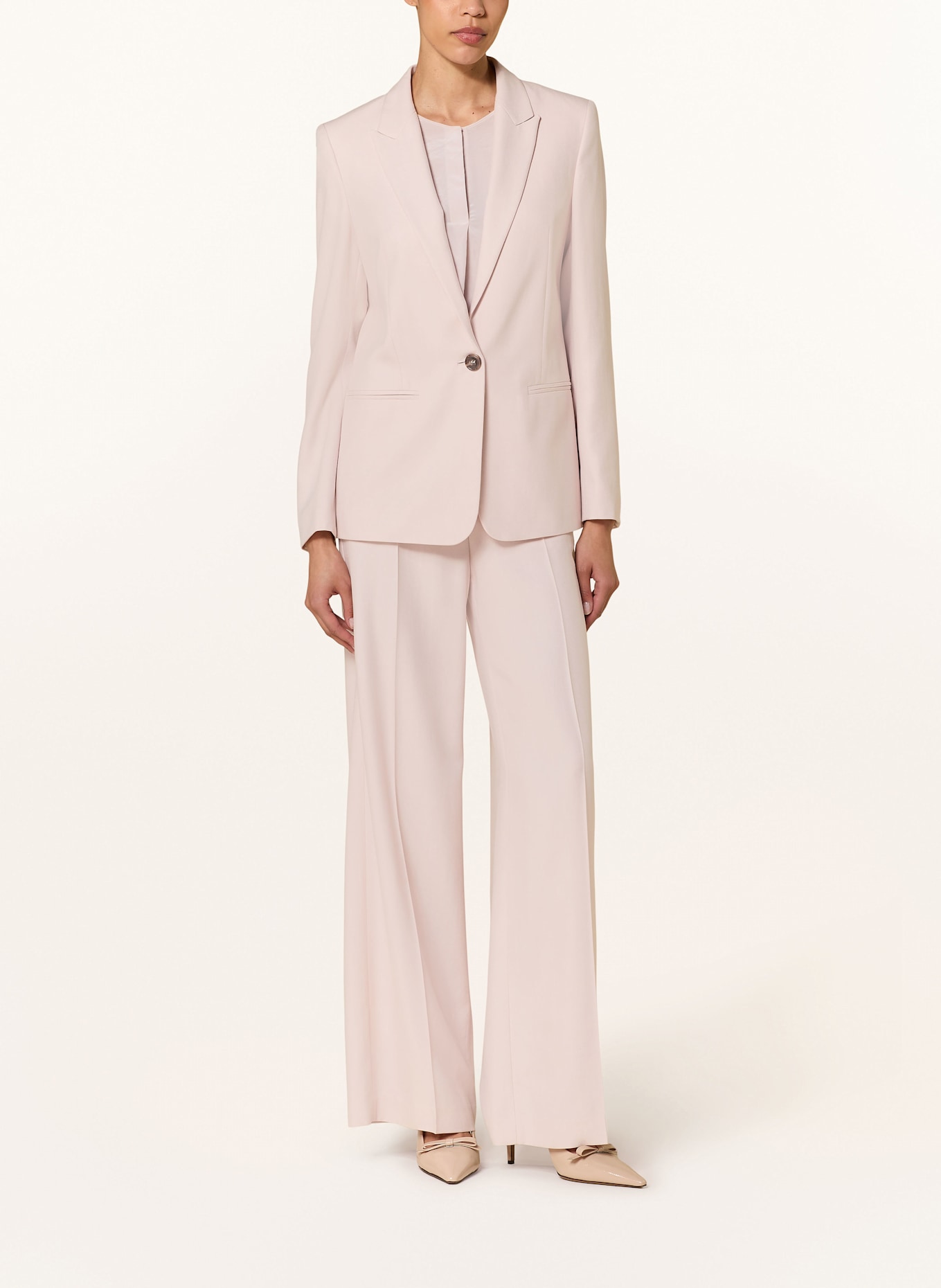 LUISA CERANO Blazer: LIGHT PINK
