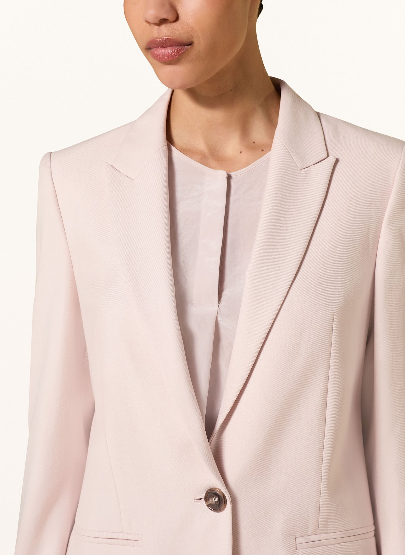 LUISA CERANO Blazer: LIGHT PINK