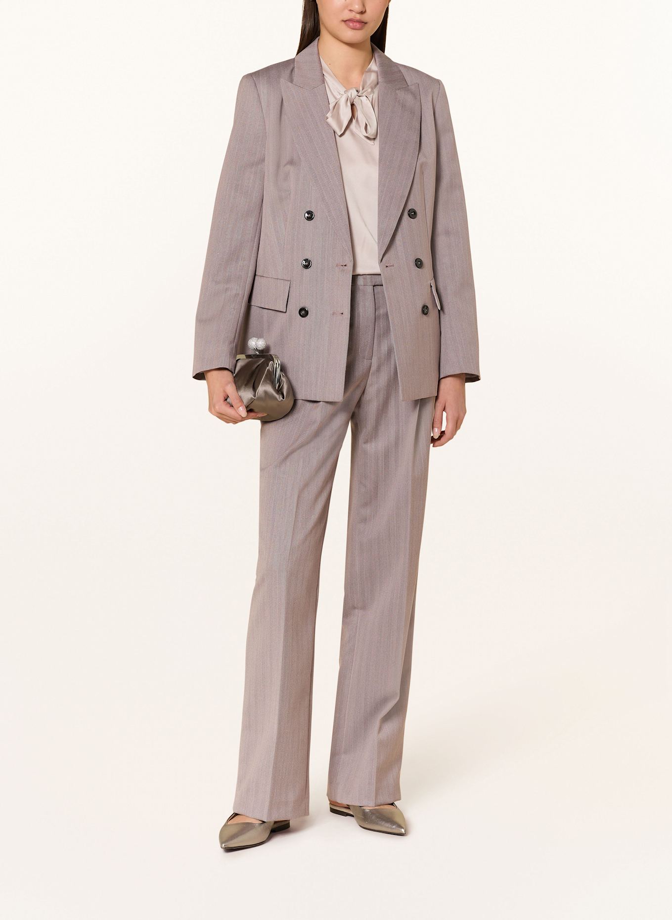 MARC CAIN Blazer: 702 light desert taupe