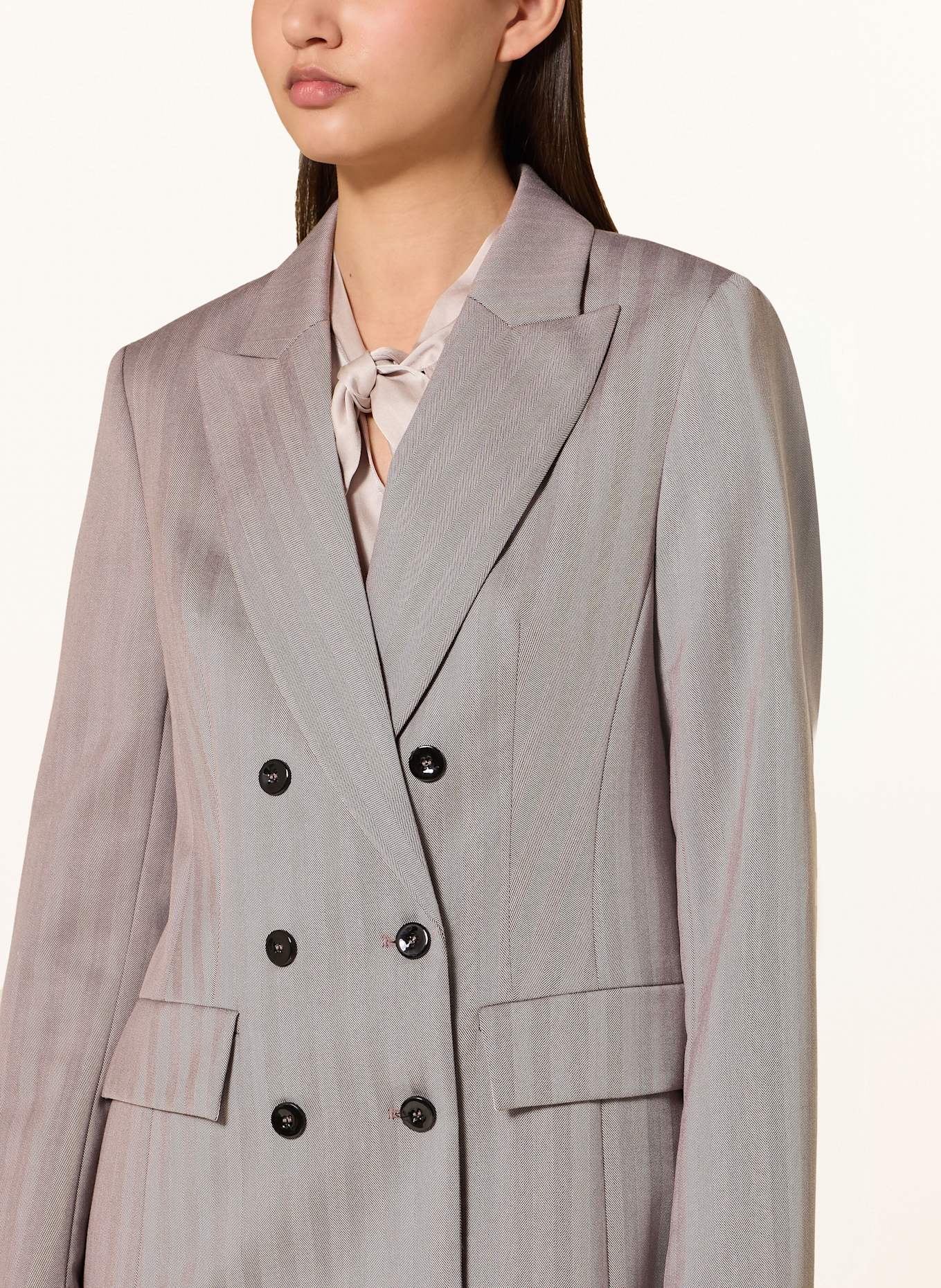MARC CAIN Blazer: 702 light desert taupe