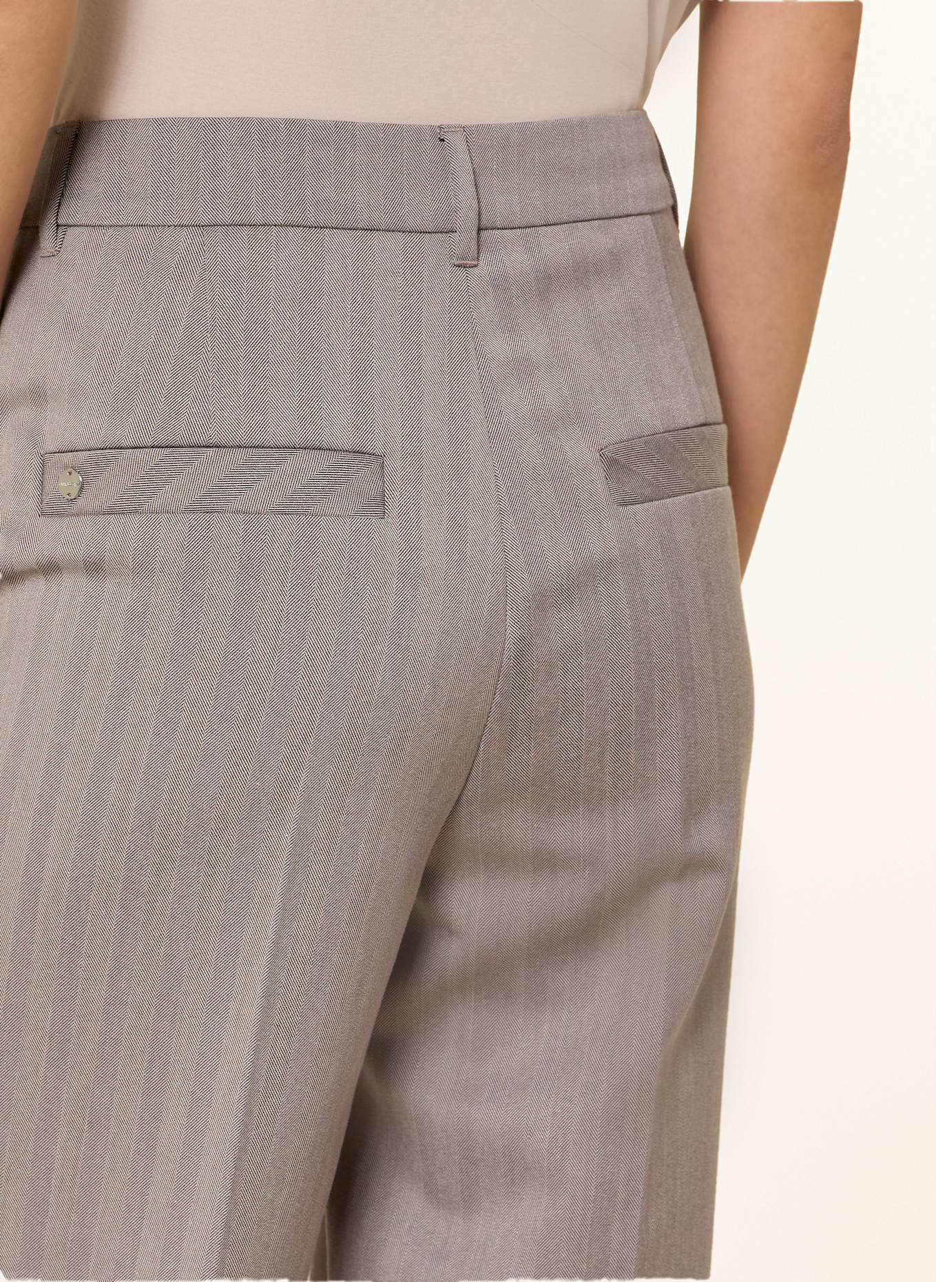 MARC CAIN Marlenehose WASCO: 702 light desert taupe