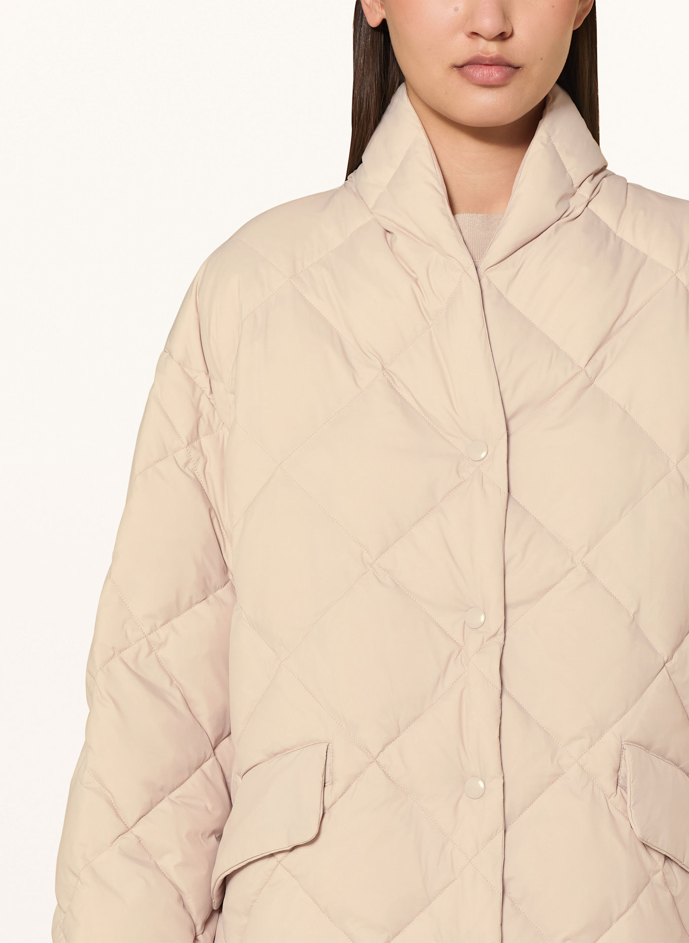 MARC CAIN Reversible down coat: 702 Coats MARC CAIN