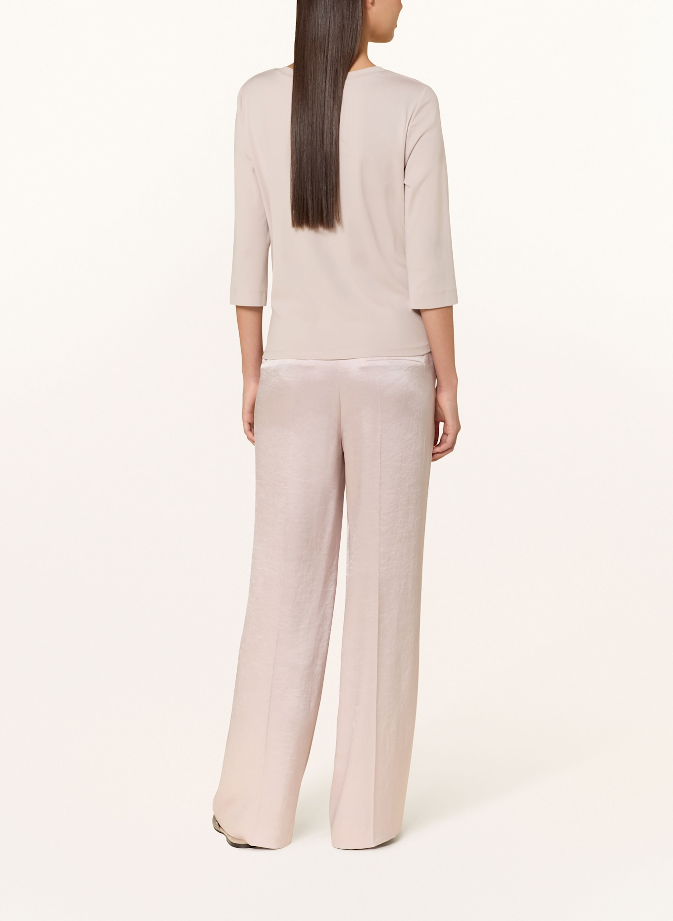 MARC CAIN Shirt mit 3/4-Arm: 702 light desert taupe