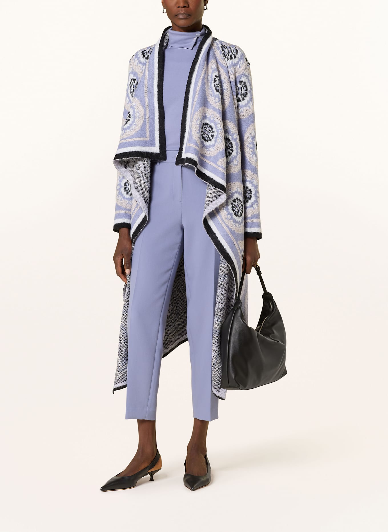 MARC CAIN Strickhülle: 774 bluish violet