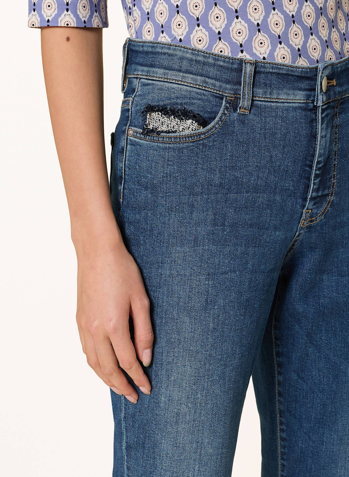 MARC CAIN Jeansy SILEA: 357 vintage indigo