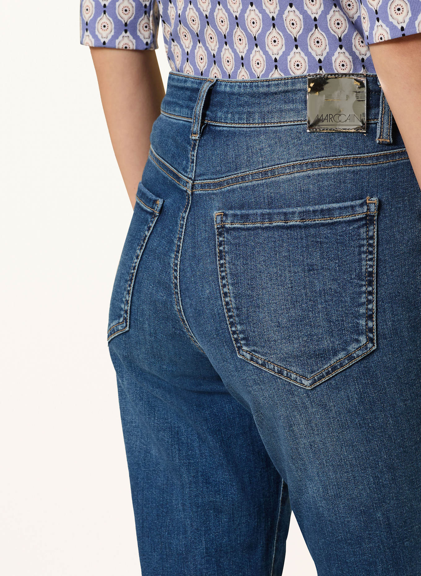 MARC CAIN Jeansy SILEA: 357 vintage indigo