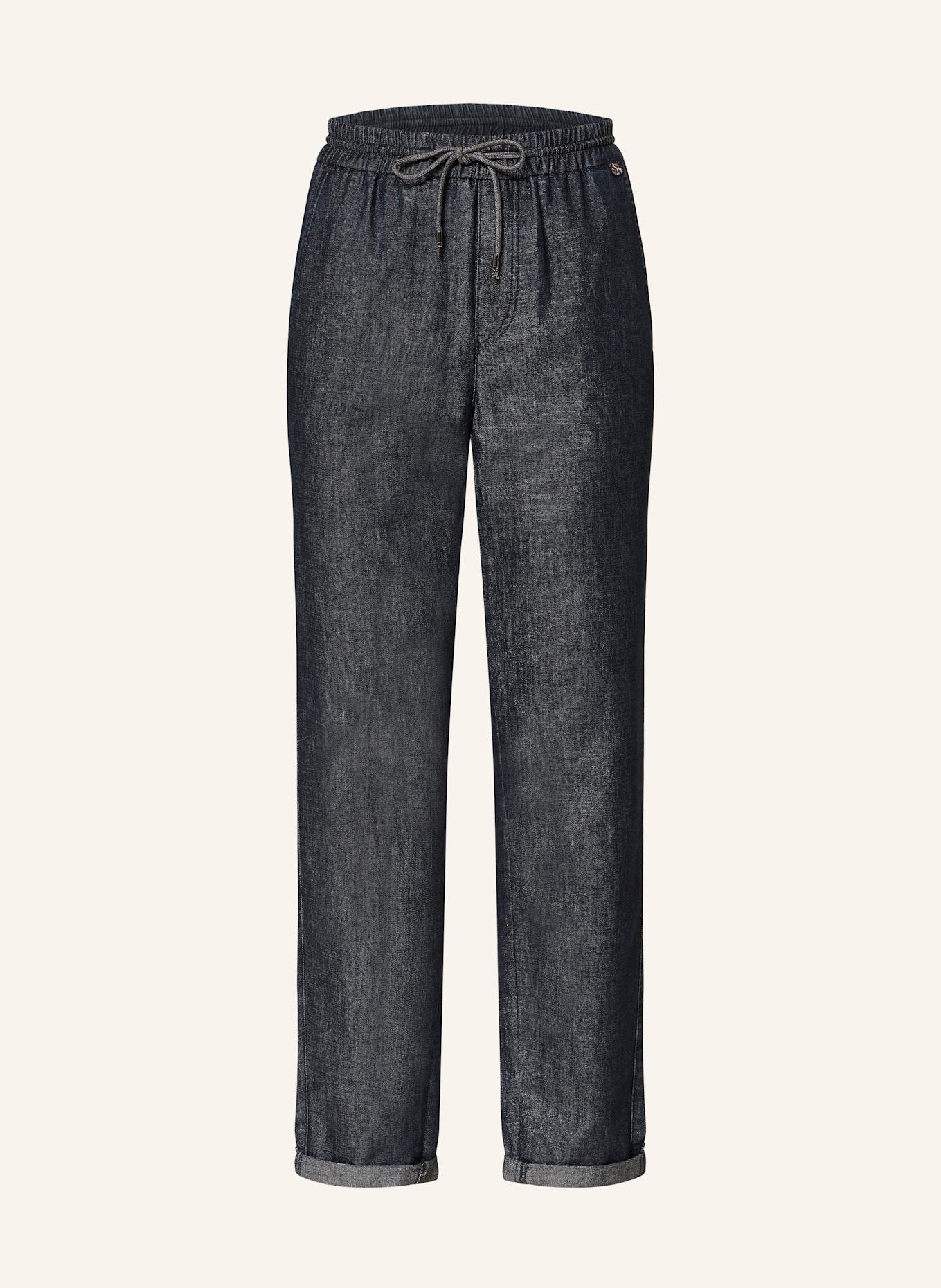 MARC CAIN Boyfriend Jeans RHODOS mit Glitzergarn: 357 vintage indigo