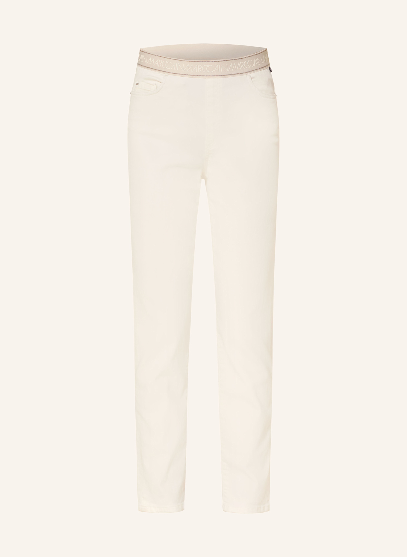 MARC CAIN Jeansy SIENA: 112 bright ecru