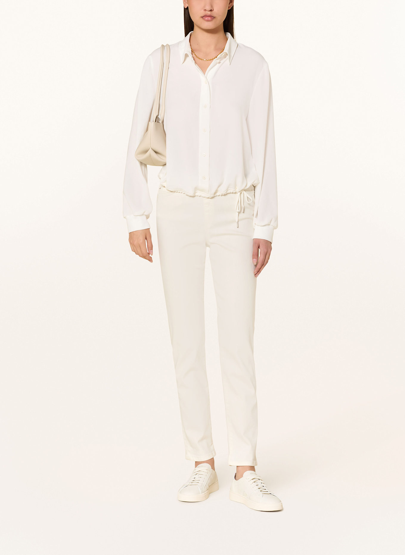 MARC CAIN Jeansy SIENA: 112 bright ecru