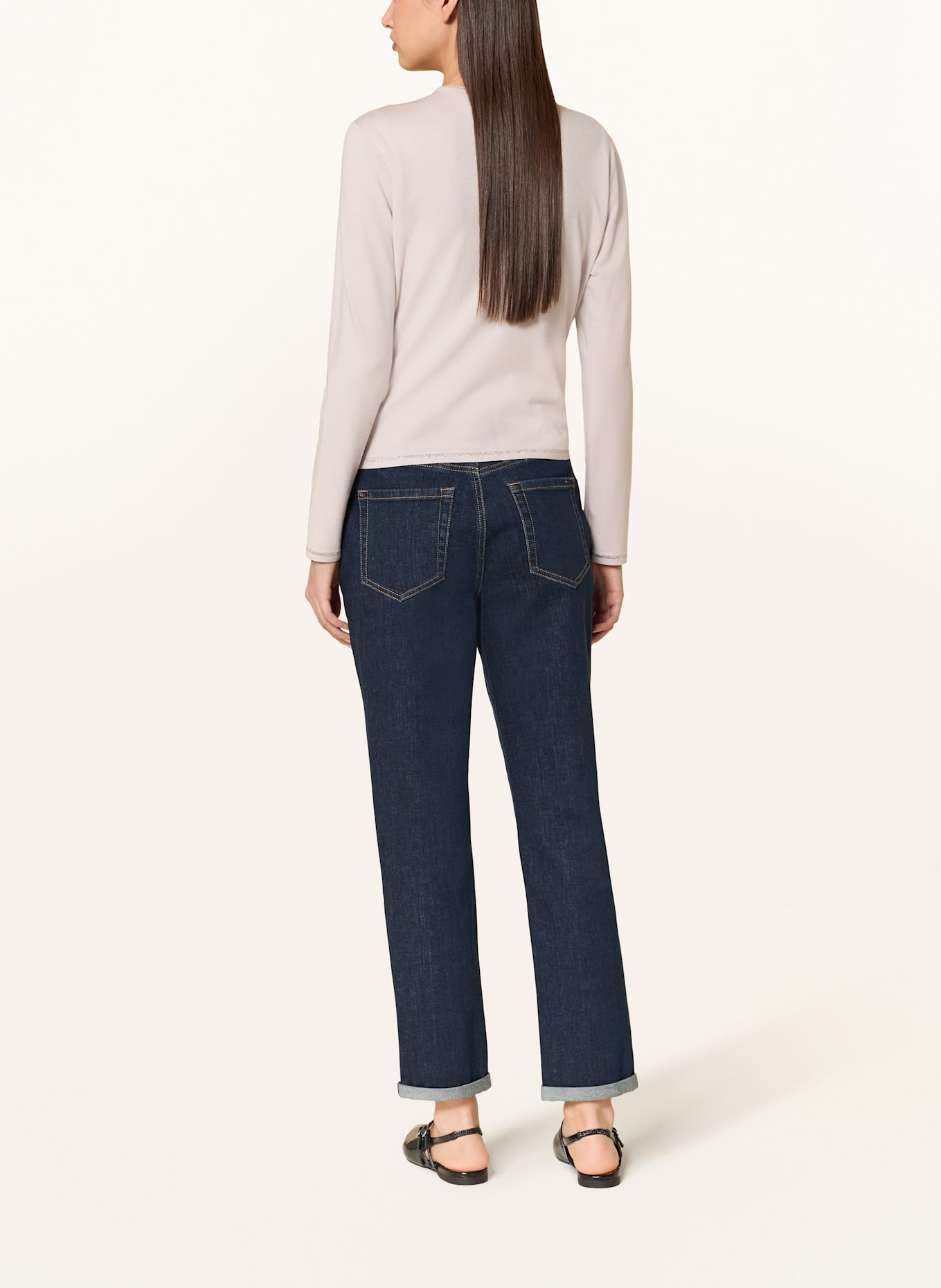 MARC CAIN Jeansy boyfriend RIAD: 357 vintage indigo