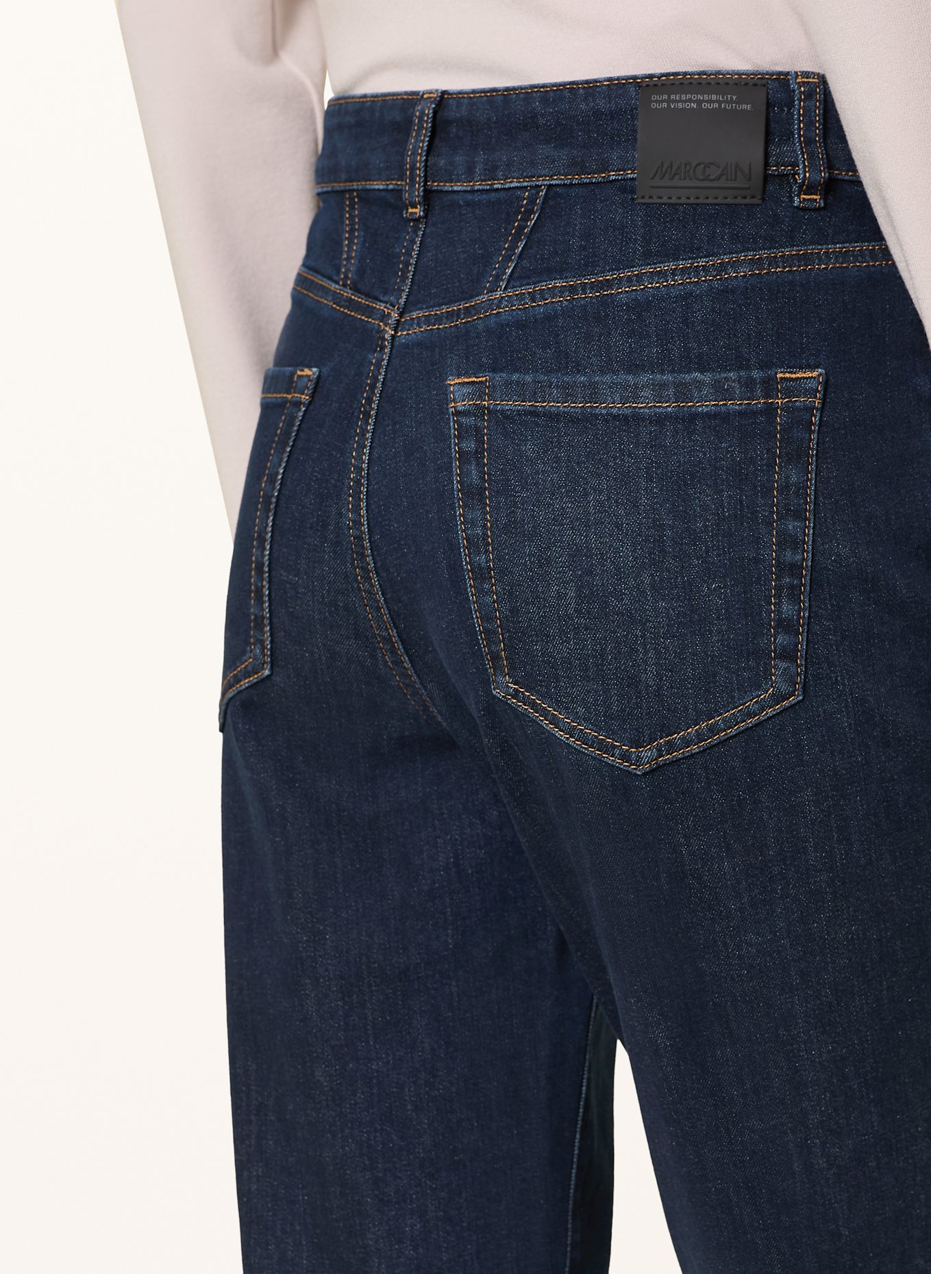 MARC CAIN Jeansy boyfriend RIAD: 357 vintage indigo