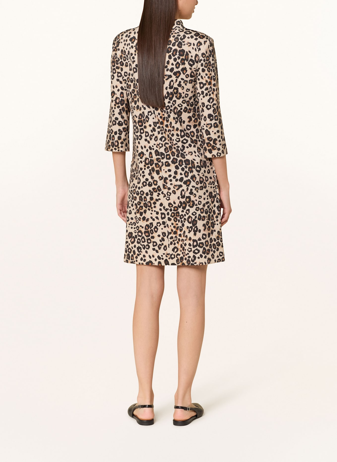 MARC CAIN Jerseykleid mit 3/4-Arm: 606 soft cappuccino