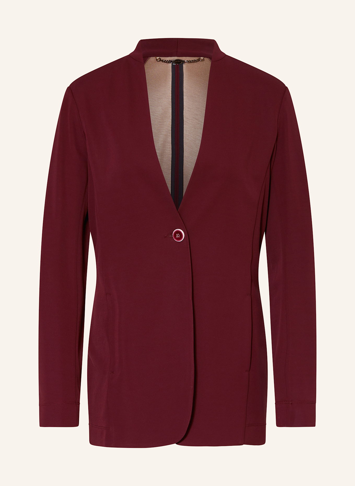MARC CAIN Jerseyblazer: 294 bright maroon