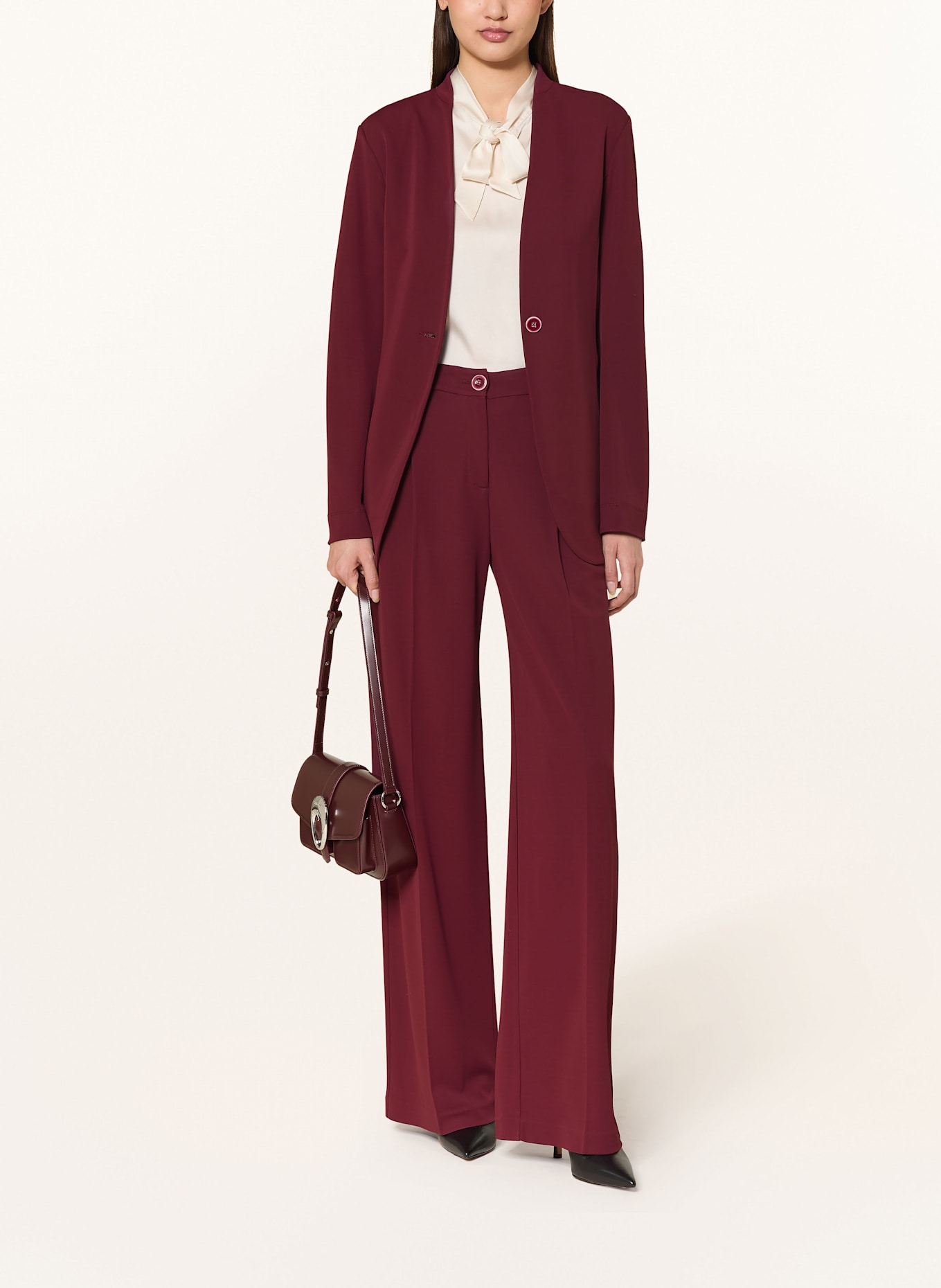 MARC CAIN Jerseyblazer: 294 bright maroon
