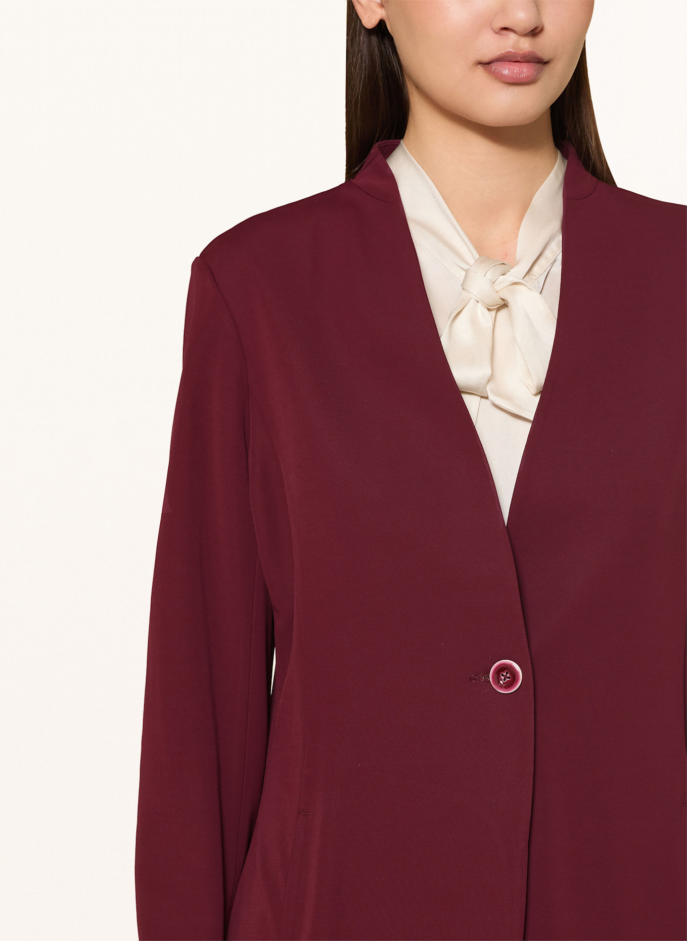 MARC CAIN Jerseyblazer: 294 bright maroon
