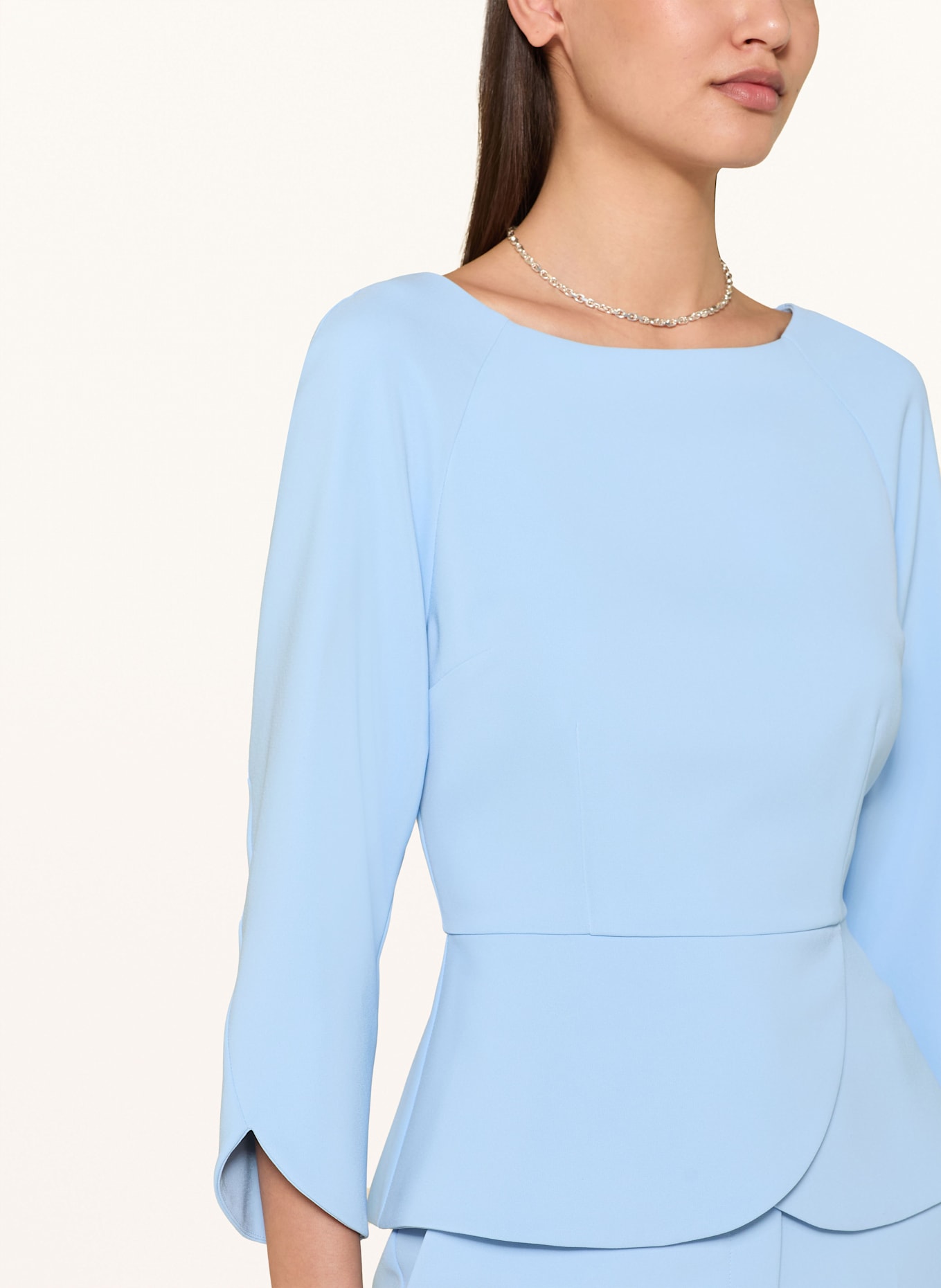 MARC CAIN Blusenshirt mit 3/4-Arm: 326 brilliant blue