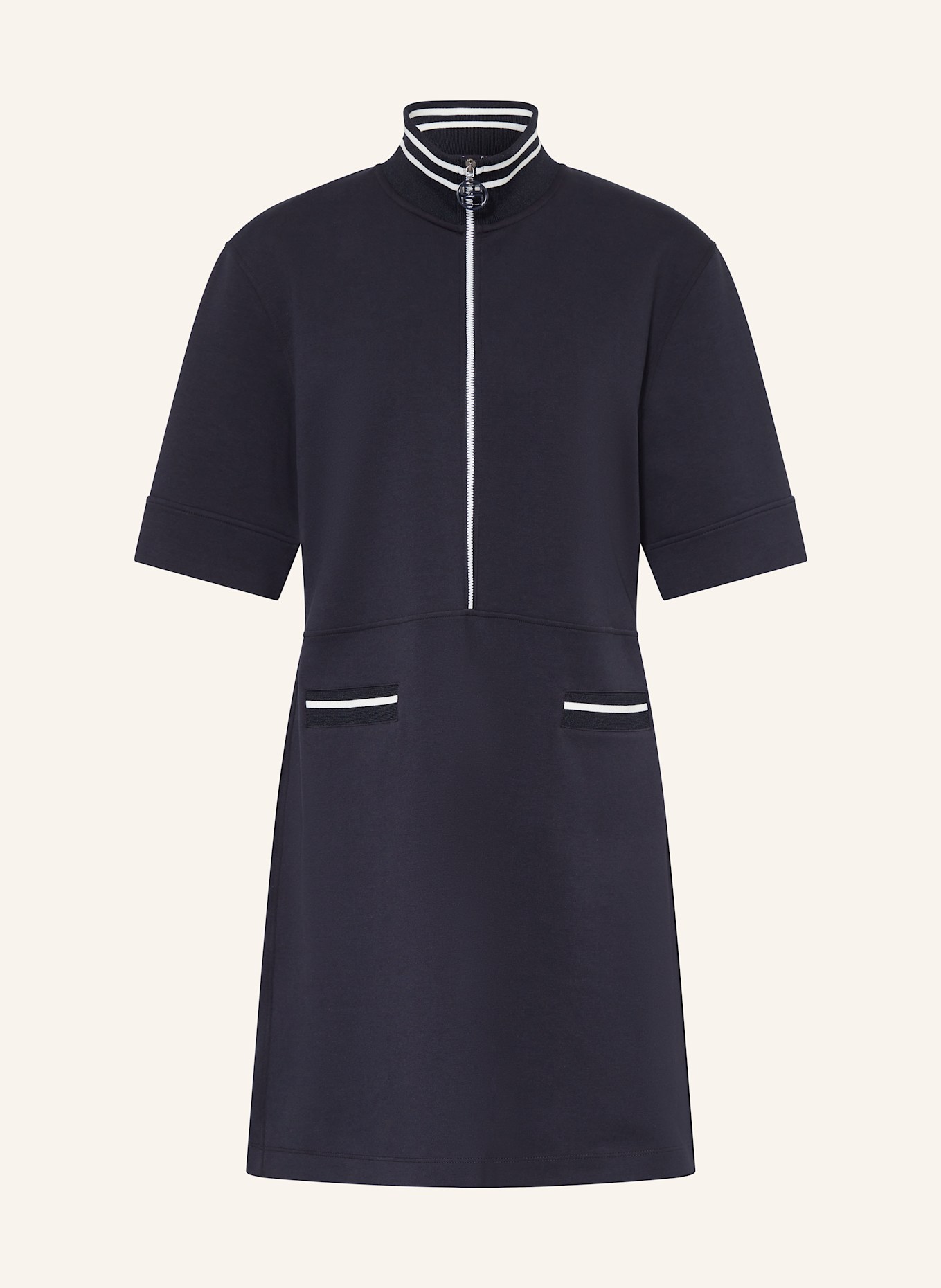 MARC CAIN Sweatkleid: 394 navy