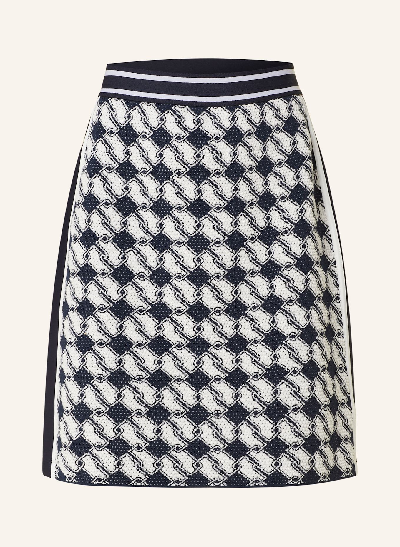 MARC CAIN Sukně ze směsi materiálů: 394 navy