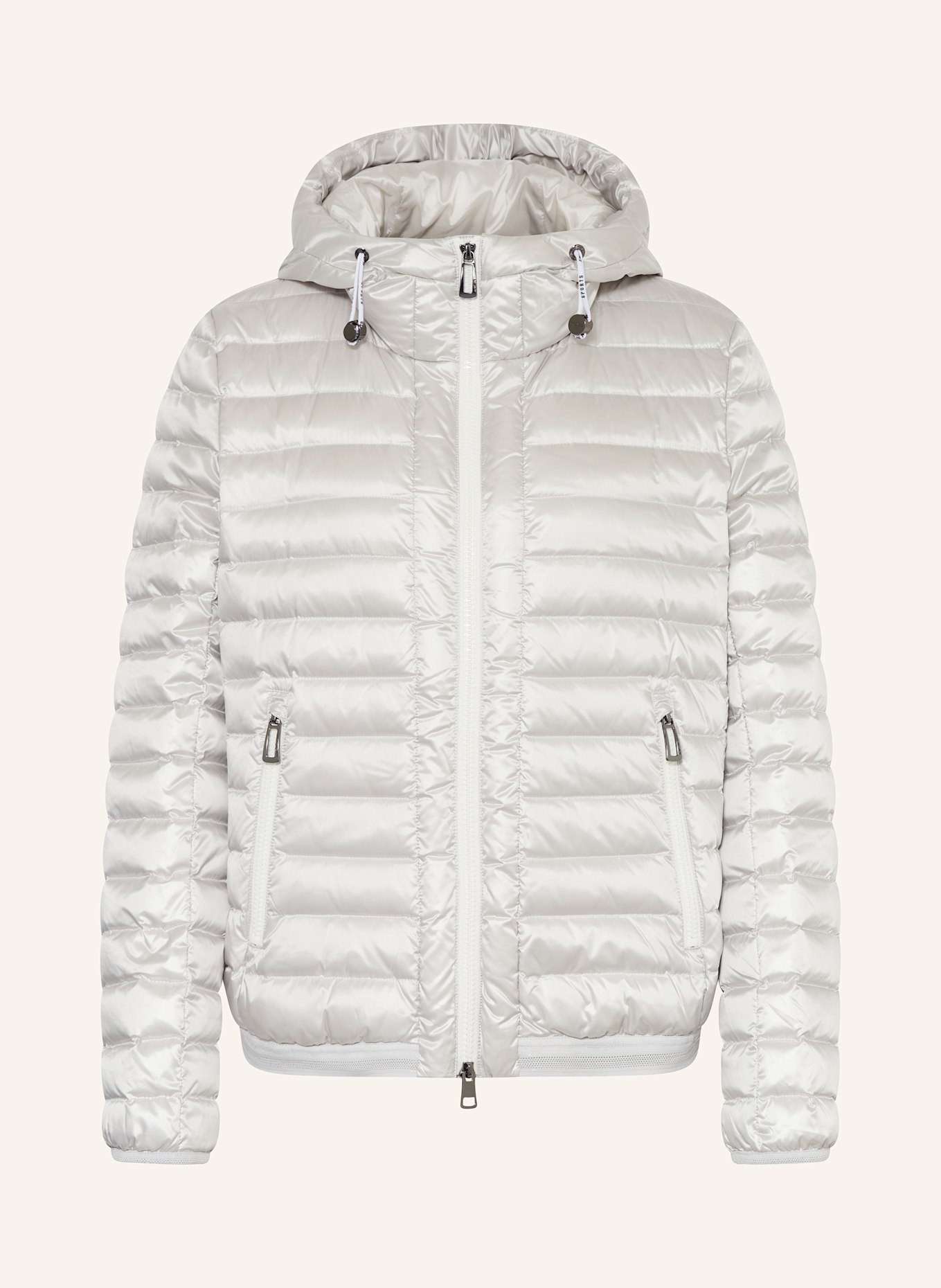 MARC CAIN Lightweight-Daunenjacke: 803 silver cloud