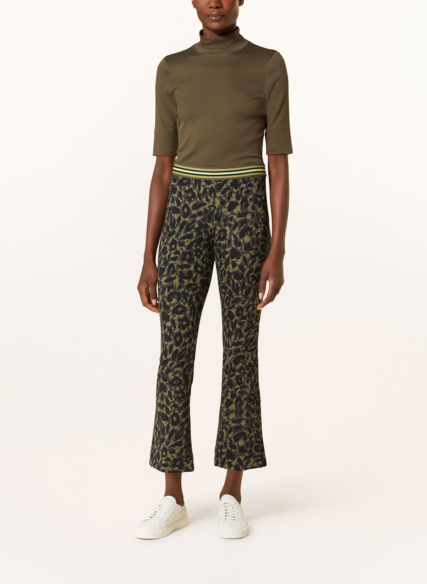 MARC CAIN pantalon: 595 olive drab