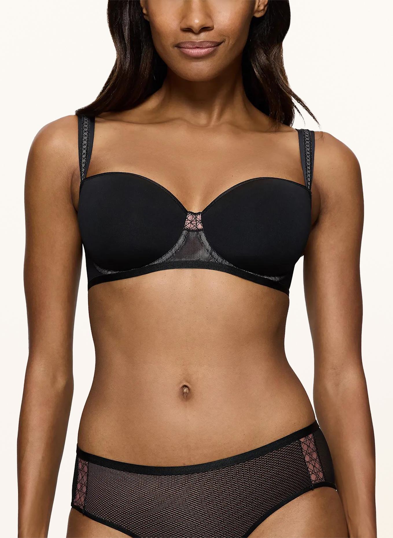 Triumph Schalen-BH COSMIC HEARTBEAT: SCHWARZ